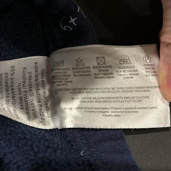 LAST CHANCE - Adorable unique EUC fleece leggings Size 104/110 - Picture 6 of 6